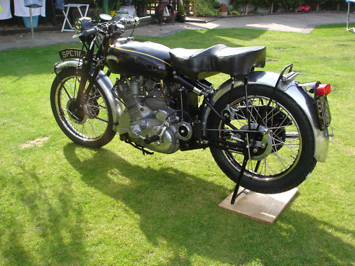 1951 vincent rapide black 1000cc 1