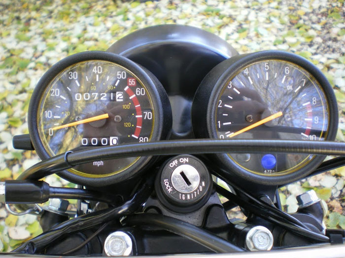 1979 yamaha dt175mx speedometer