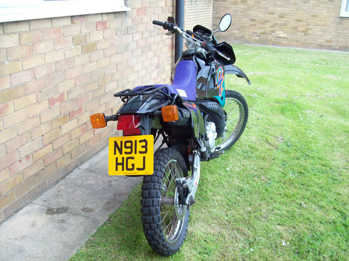1995 Yamaha DT125R Back
