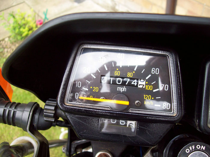 1995 Yamaha DT125R Speedometer