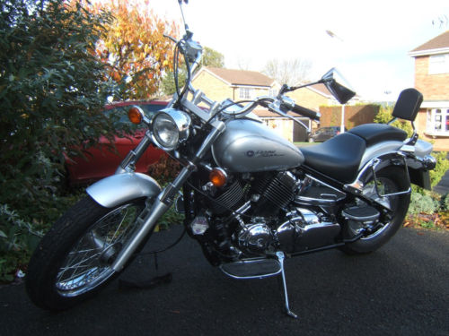 2003 yamaha dragstar 650 custom silver 2