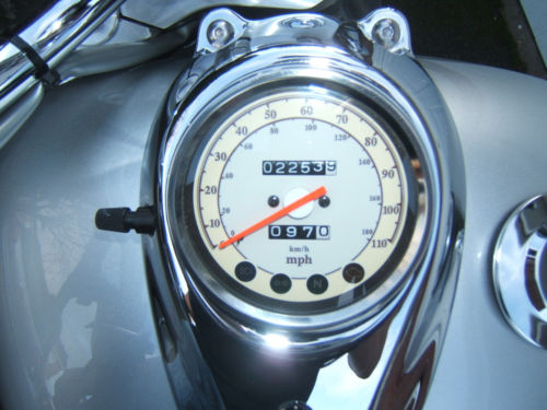 2003 yamaha dragstar 650 custom silver speedometer