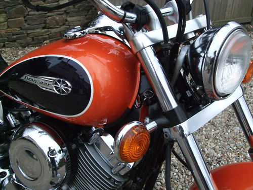 1999 yamaha xvs 650 dragstar front