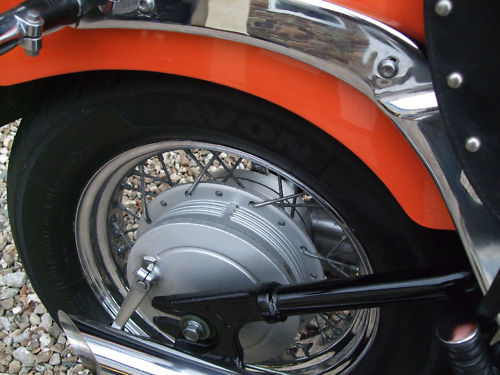 1999 yamaha xvs 650 dragstar rear wheel