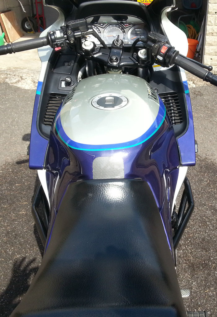 1997 Yamaha FJ1200A Seat Tank