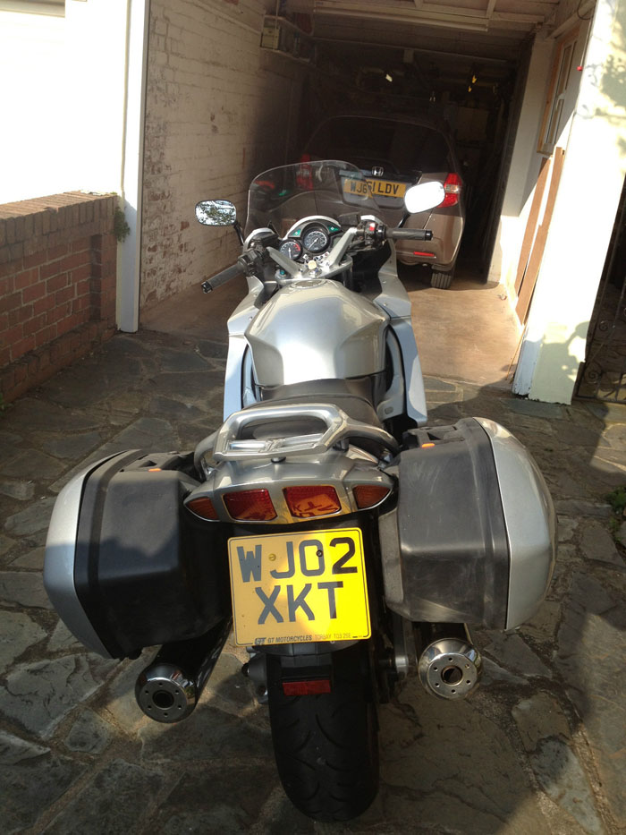 2002 Yamaha FJR1300 Silver Back