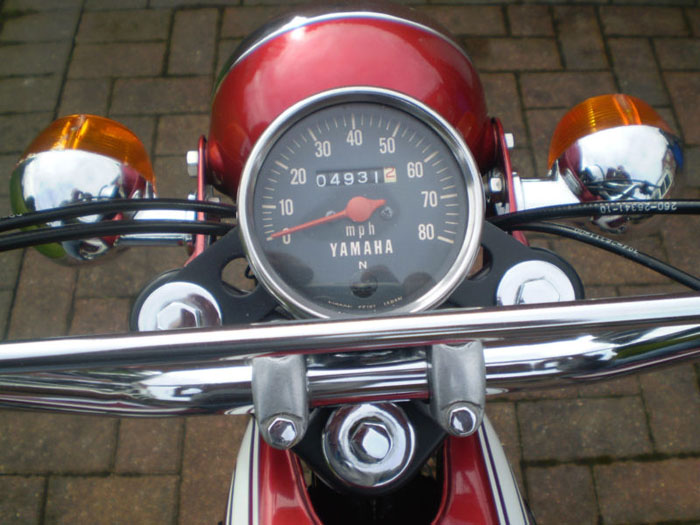 1976 yamaha fs1e fizzy speedometer