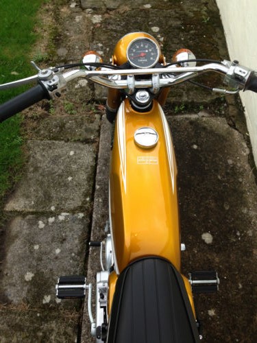1973 Yamaha FS1-E Fizzy Tank Handlebars