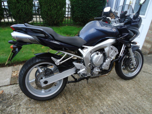 2003 yamaha fz6 fazer blue fz 600 2