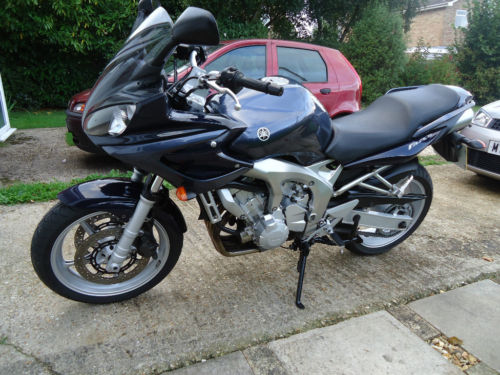 2003 yamaha fz6 fazer blue fz 600 3