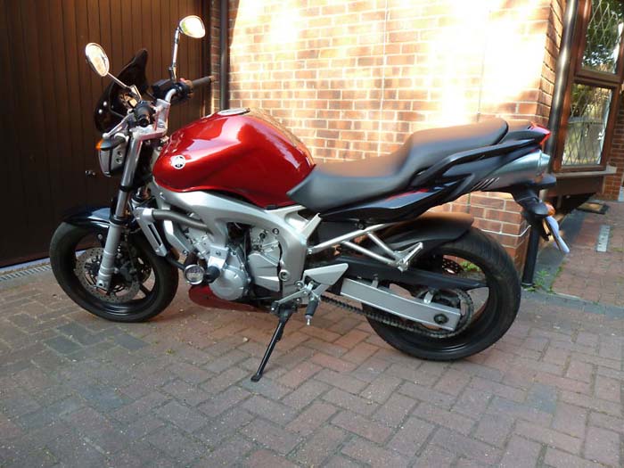 2005 yamaha fz 6 red 4