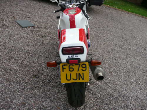 1989 Yamaha FZR750R OW01 Homolagation Special Back