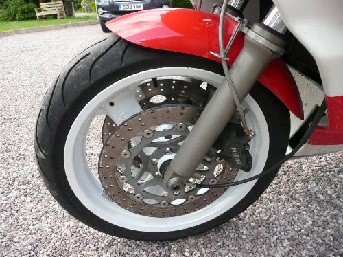 1989 Yamaha FZR750R OW01 Homolagation Special Front Wheel Brakes