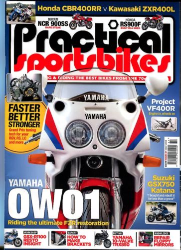 1989 Yamaha FZR750R OW-01 WSB Homologation Magazine