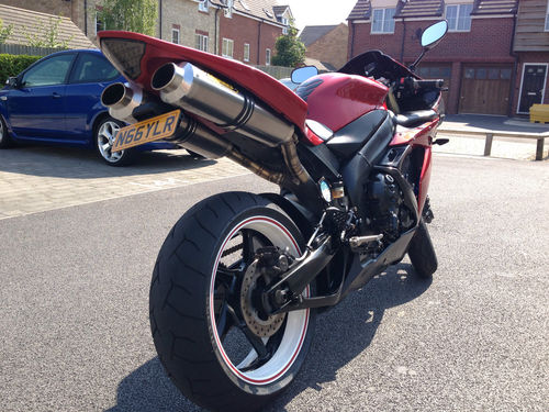 2004 yamaha r1 5vy yzf-r1 lava red 4