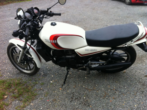 classic 1982 yamaha rd 350 white 2
