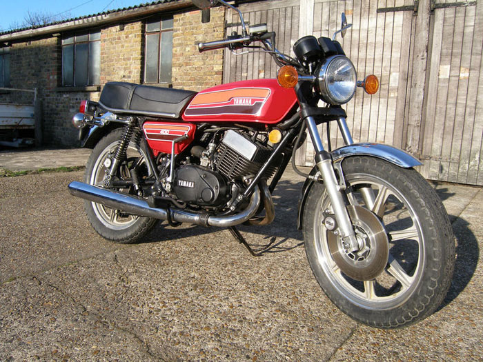 1976 yamaha rd400 1