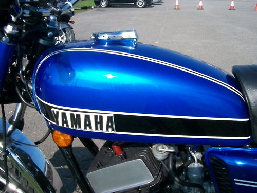 1975 yamaha rd250 tank