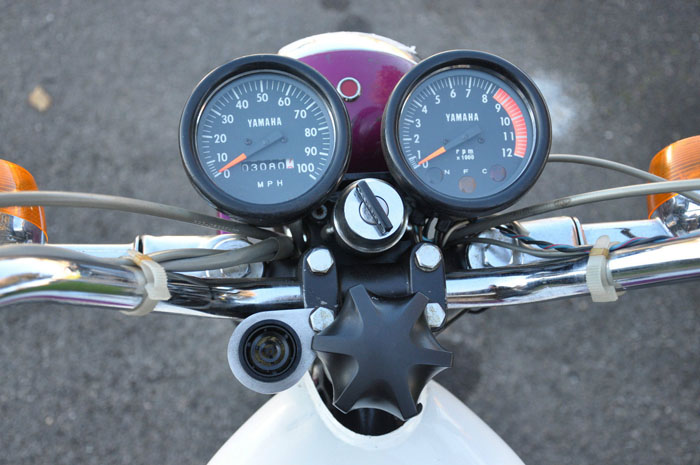 1972 Yamaha CS5 RD200 Electric Gauges