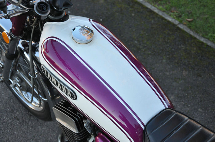 1972 Yamaha CS5 RD200 Electric Tank