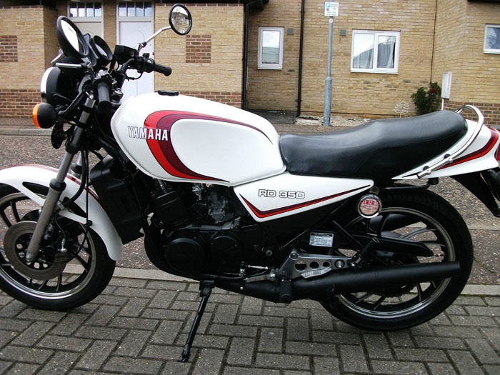 1980 Yamaha RD350LC Left Side