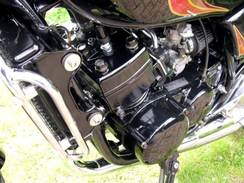 1982 yamaha rd350lc rgv hybrid engine