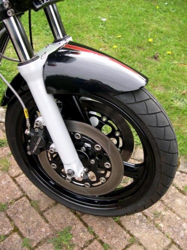 1982 yamaha rd350lc rgv hybrid front wheel