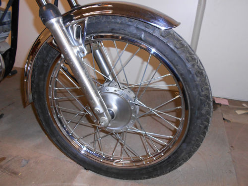 1987 Yamaha RXS100 Classic 2 Stroke Front Wheel