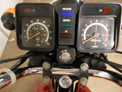 1987 Yamaha RXS100 Classic 2 Stroke Speedometer Gauges