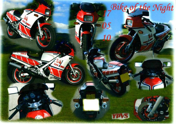 1984 yamaha rzv500r bike of the night
