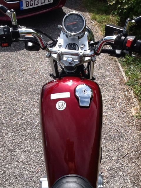 2002 Yamaha SR 125 Tank Speedometer