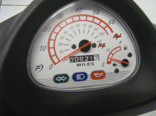 2000 Yamaha EW50 Slider Speedometer