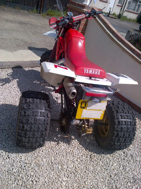 1986 Yamaha TRI  Z 250cc Back