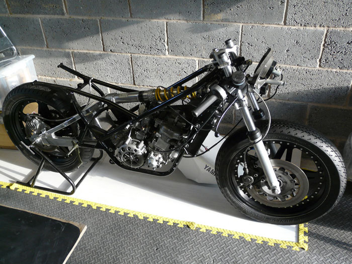 1981 Yamaha TZ250 Grand Prix Race Bike Frame