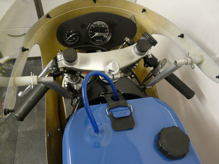 1981 Yamaha TZ250 Grand Prix Race Bike Handlebars Speedometer