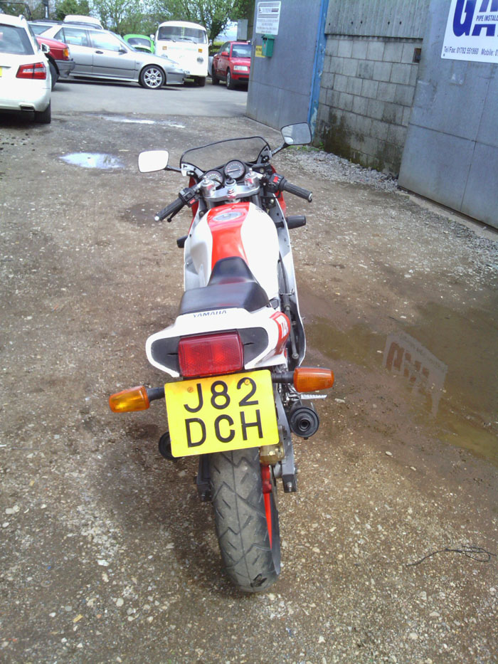 1992 Yamaha TZR 250 Back