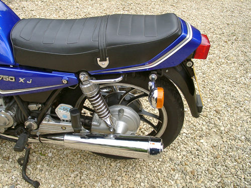 1981 Yamaha XJ750 900CC Rear Wheel Exhaust