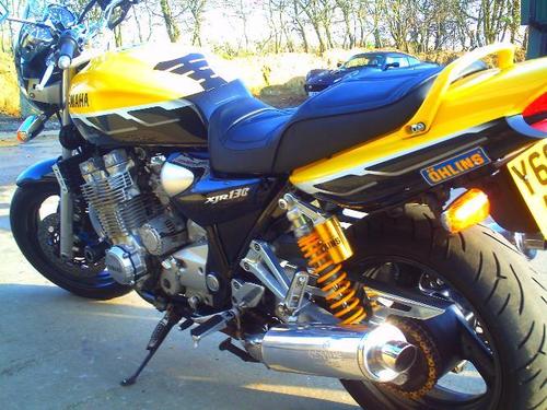 2001 yamaha xjr1300 1300cc yellow 3