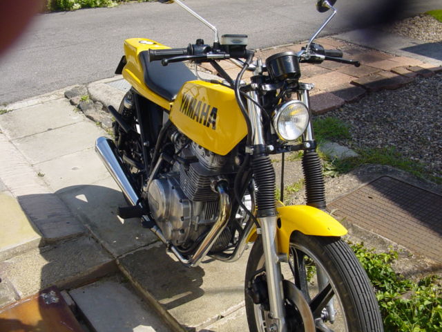 1979 Yamaha XS250 Flat Tracker Style Front