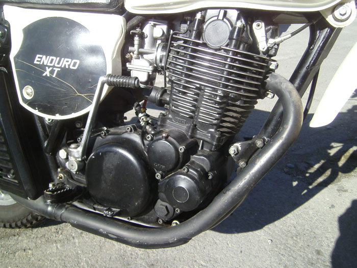 1976 Yamaha XT500 Twinshock Enduro Engine
