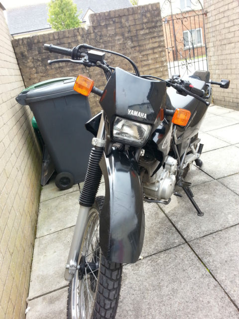 2003 Yamaha XT 600 E Black Front