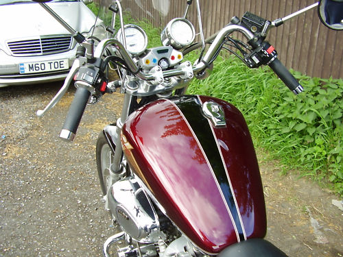 1996 yamaha xv1100 virago tank