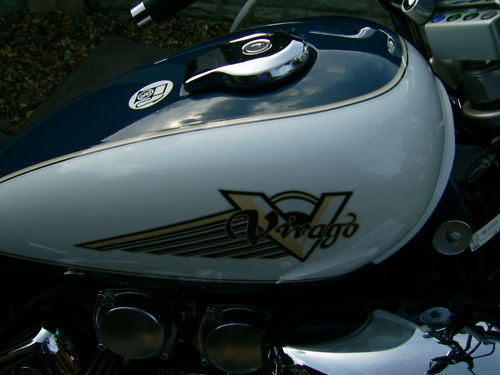 1997 yamaha xv 535 tank