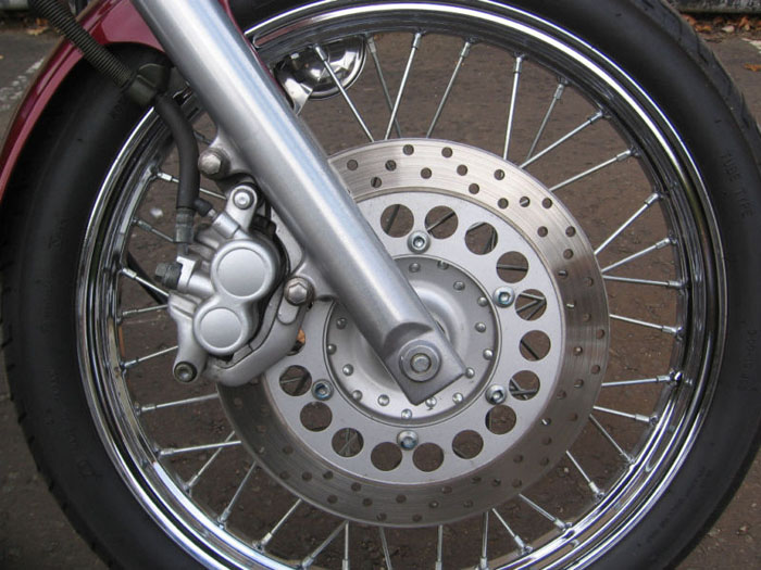 1998 r yamaha xv535 dx virago front wheel