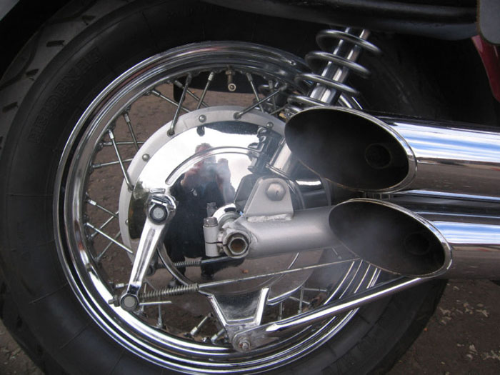1998 r yamaha xv535 dx virago rear wheel