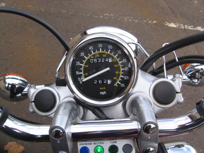 1998 r yamaha xv535 dx virago speedometer