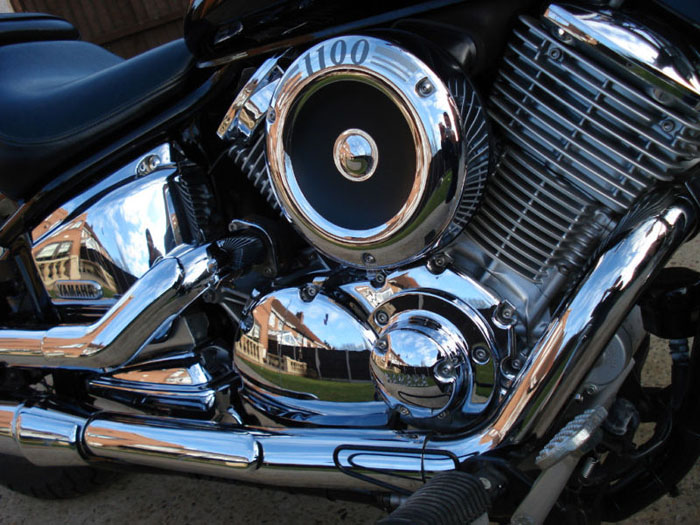 1999 yamaha dragstar xvs 1100cc engine bay 2