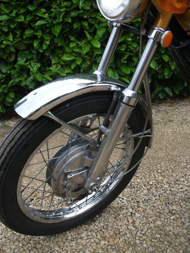 1972 Yamaha YDS7 Front Wheel
