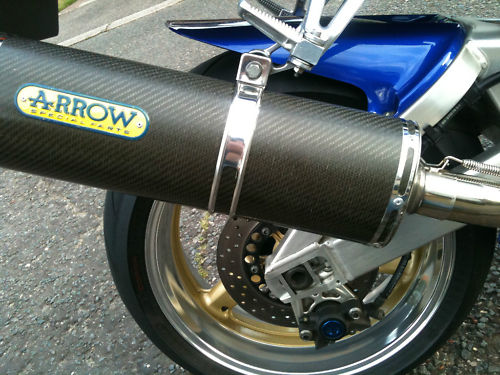 1998 yamaha yzf-r1 arrow special parts exhaust